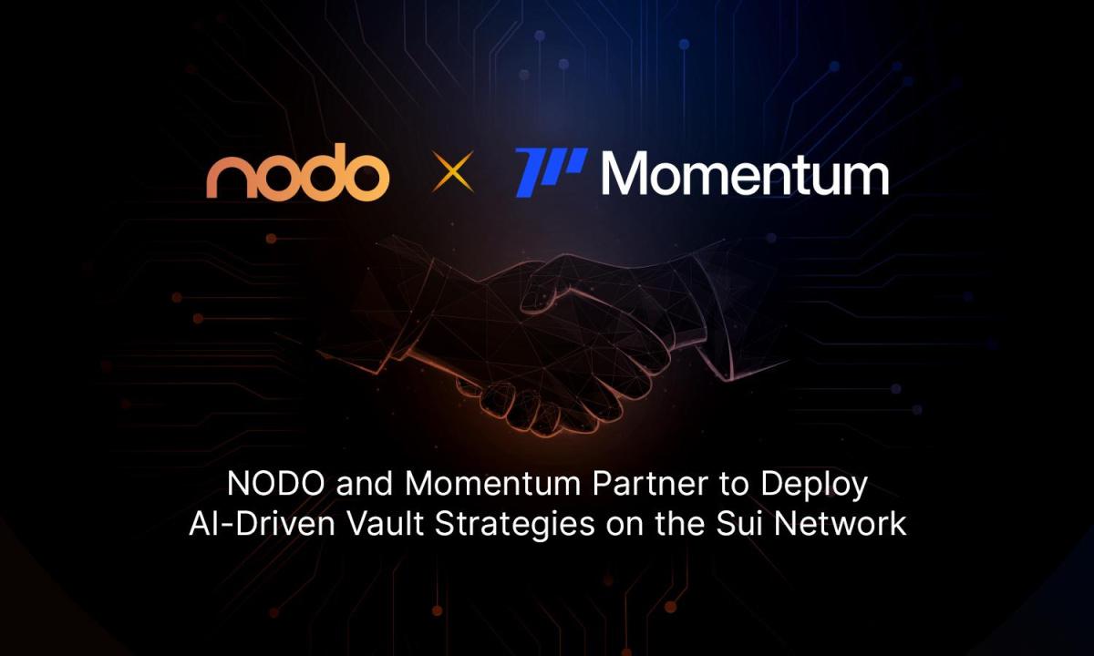 NODO 与 Momentum 合作在 Sui 网络上部署 AI 驱动的 Vault 策略