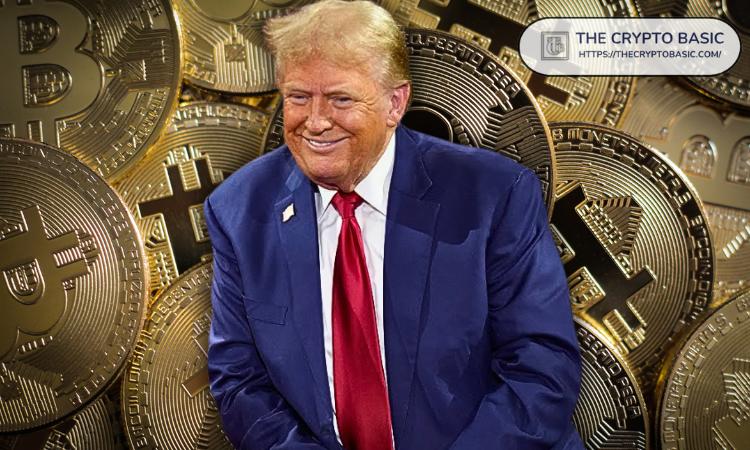 特朗普手持比特币的雕像出现在美国国会大厦附近