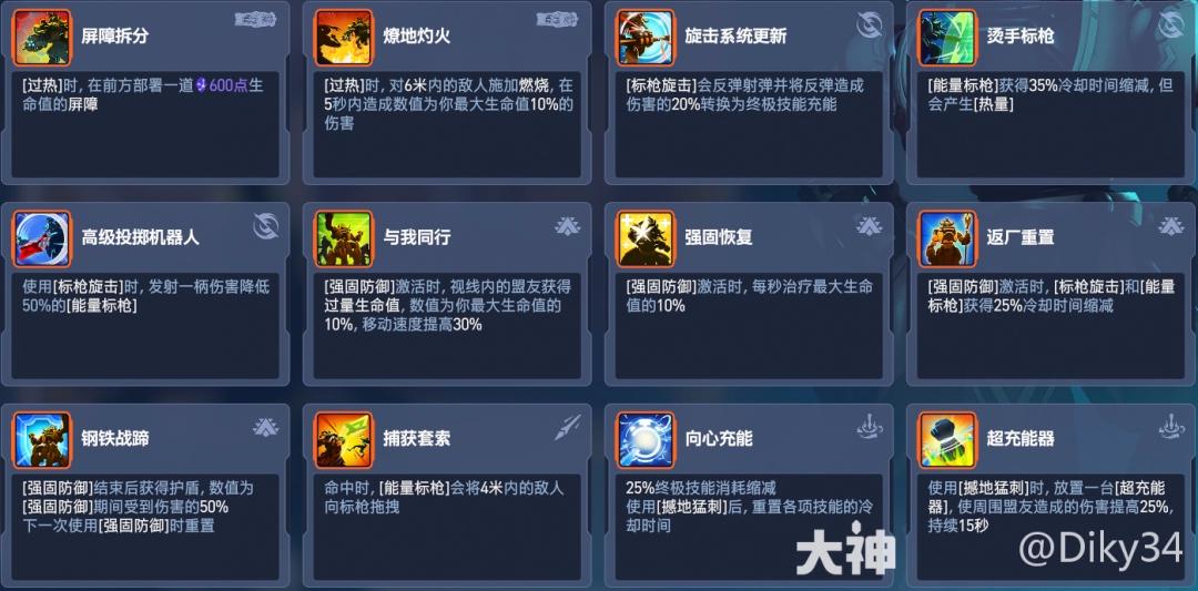 守望先锋角斗领域奥丽莎加点推荐