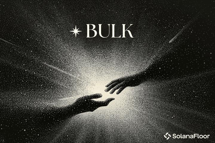 Solana Perps 市场低迷之际，BULK 完成 800 万美元种子轮融资