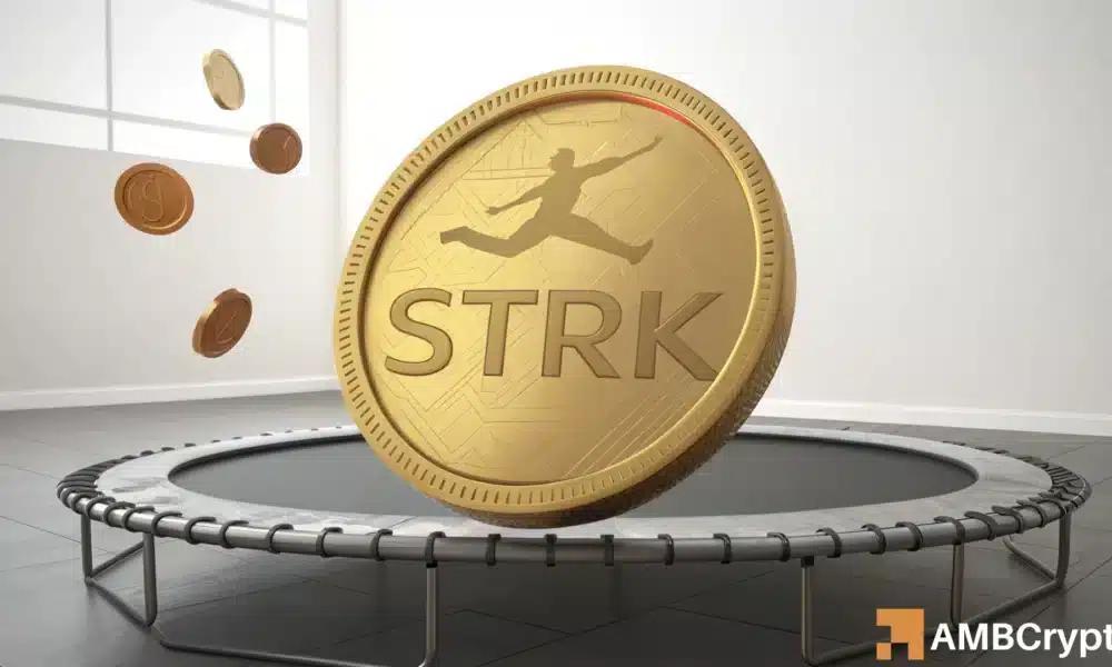 Starknet：STRK 暴跌 30% 后遭抛售 3500 万美元——下一步是什么