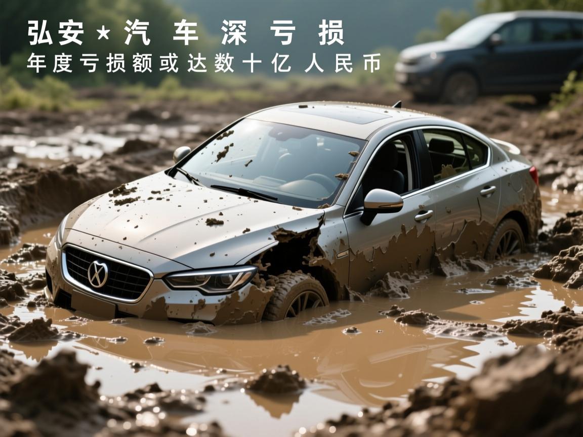 弘安汽车深陷亏损泥潭，年度亏损额或达数十亿人民币