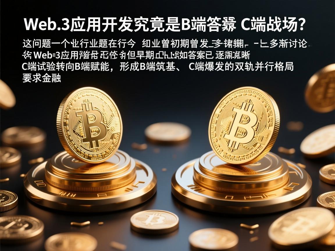 Web3应用开发究竟是B端还是C端的战场 这个问题在行业初期曾引发诸多讨论，但如今答案已逐渐清晰，Web3应用开发正从早期的C端试验转向B端赋能，形成B端筑基、C端爆发的双轨并行格局