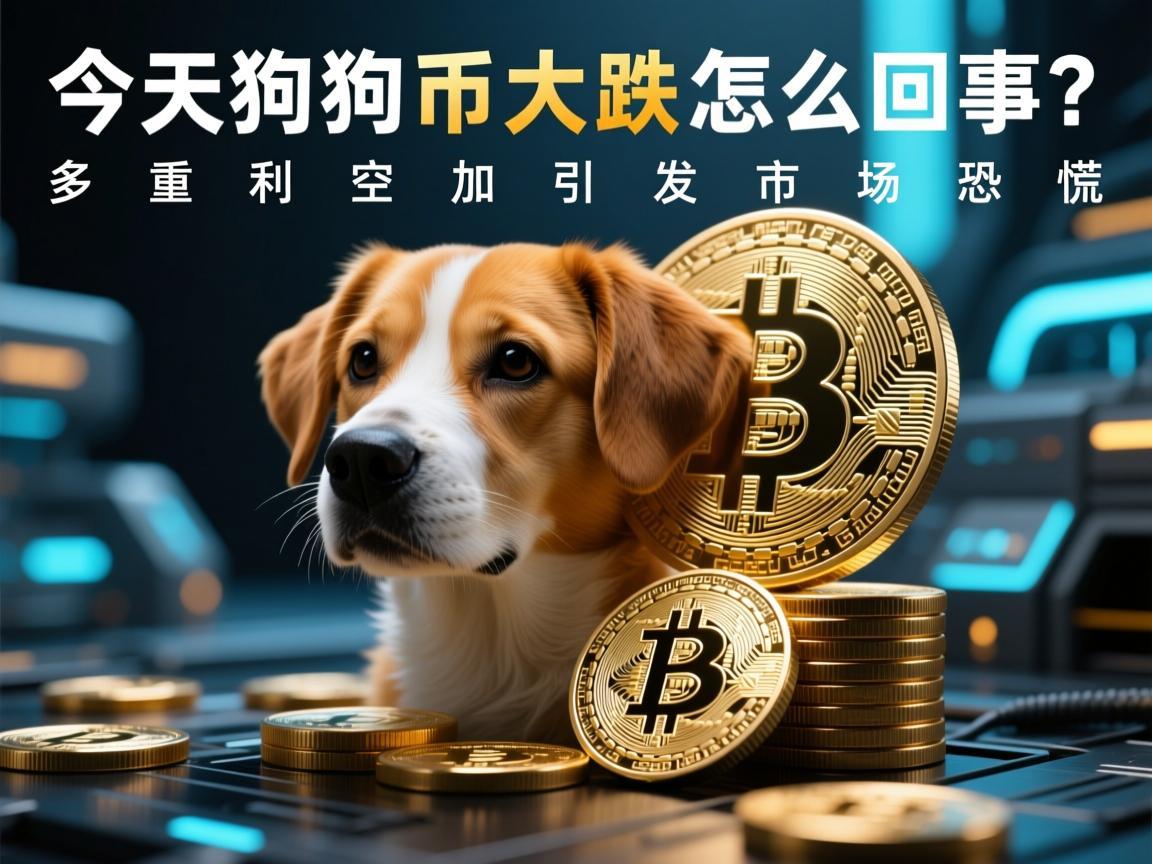今天狗狗币大跌怎么回事 多重利空叠加引发市场恐慌