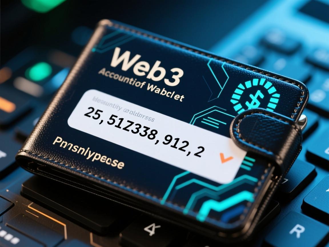 Web3钱包的账户地址，数字身份的通行证