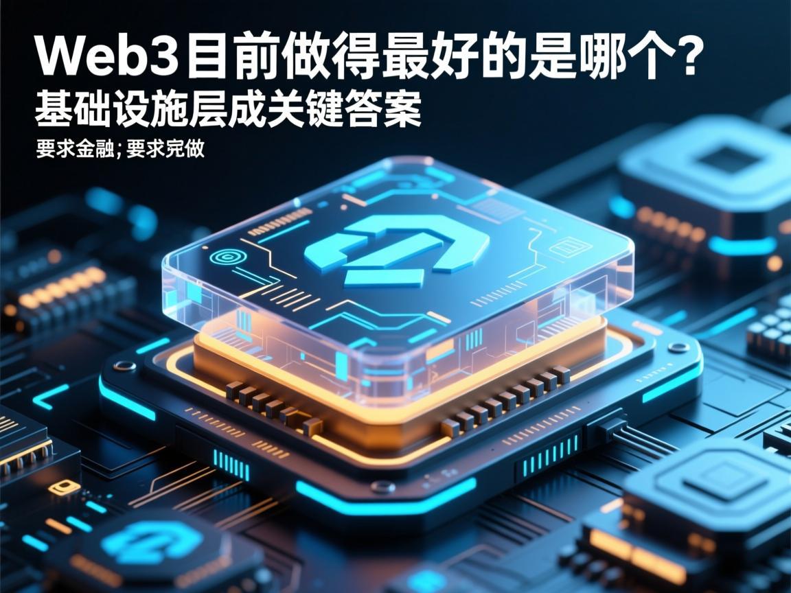 Web3目前做得最好的是哪个 基础设施层成关键答案