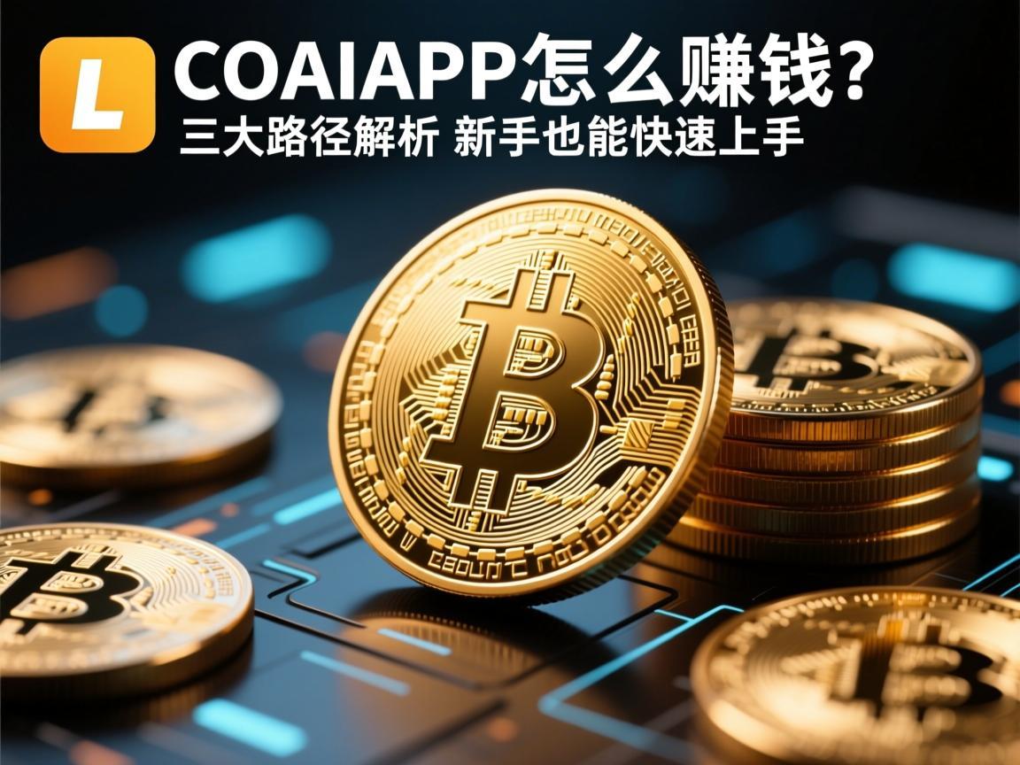 COAI币APP怎么赚钱 三大路径解析，新手也能快速上手