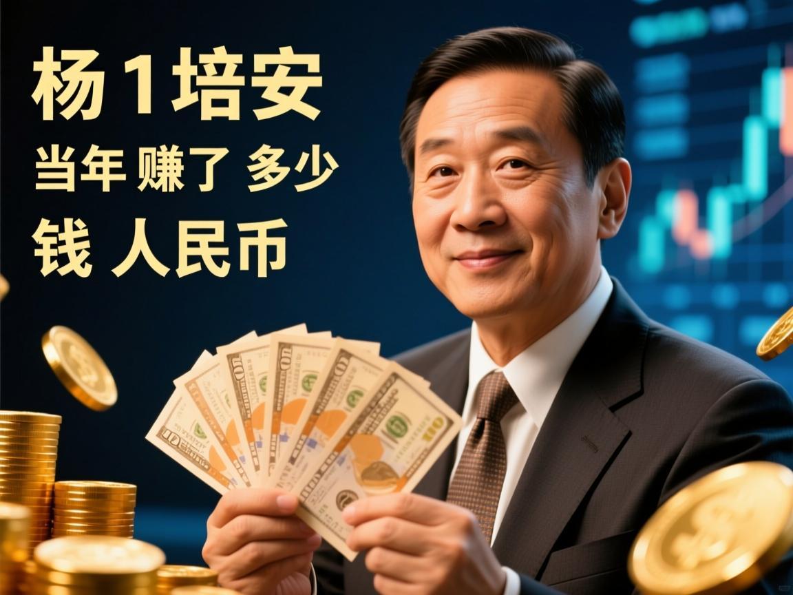 杨培安当年赚了多少钱人民币