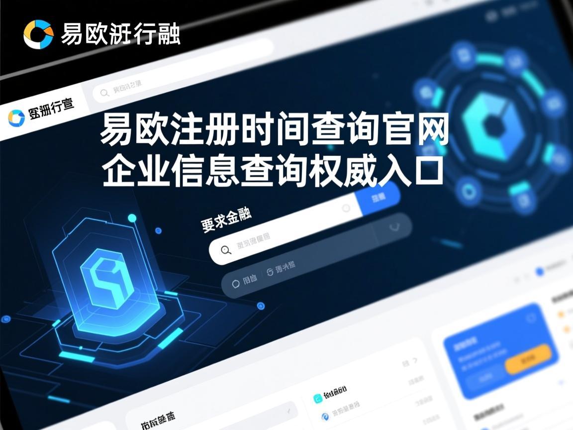 易欧注册时间查询官网，企业信息查询的权威入口
