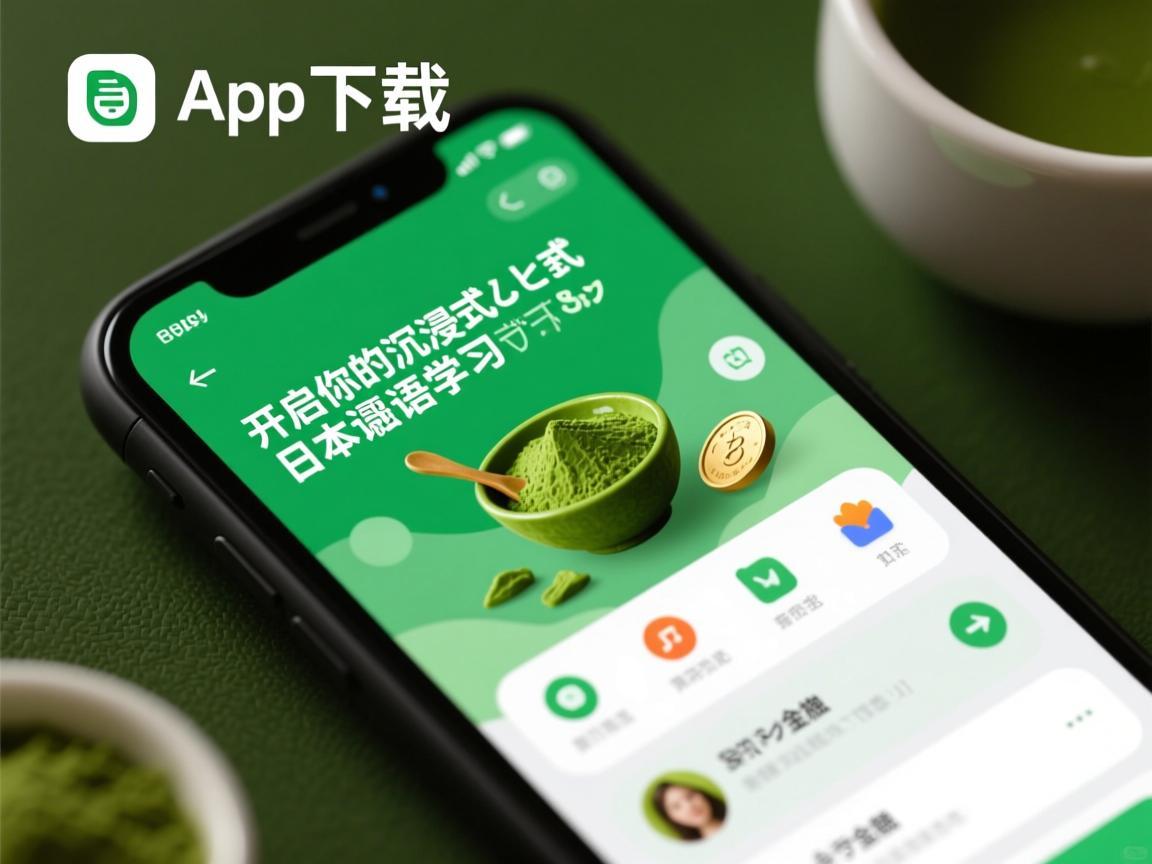 抹茶日语App下载，开启你的沉浸式日语学习之旅