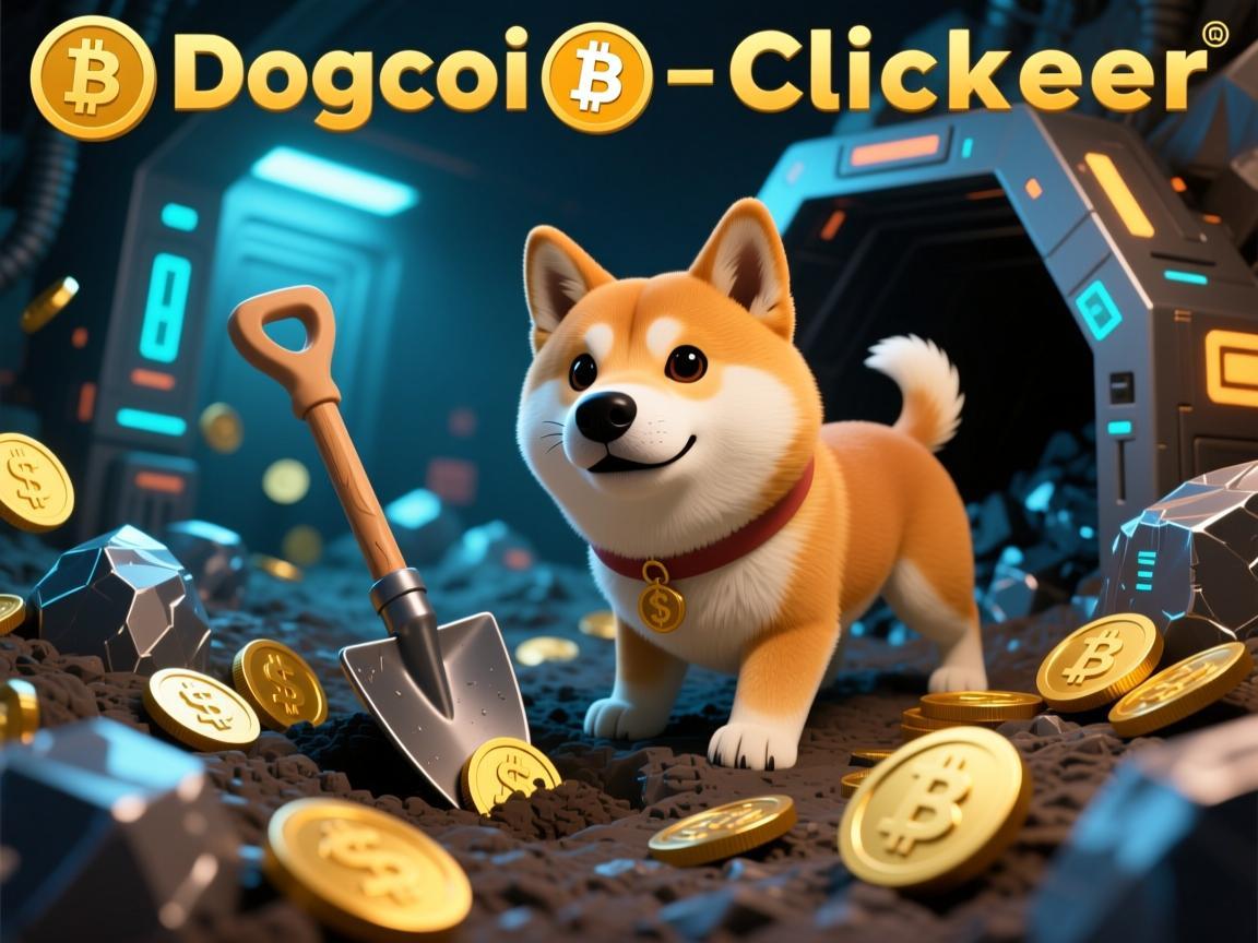 探秘狗狗币挖矿游戏，名为Dogecoin Clicker的趣味数字淘金热
