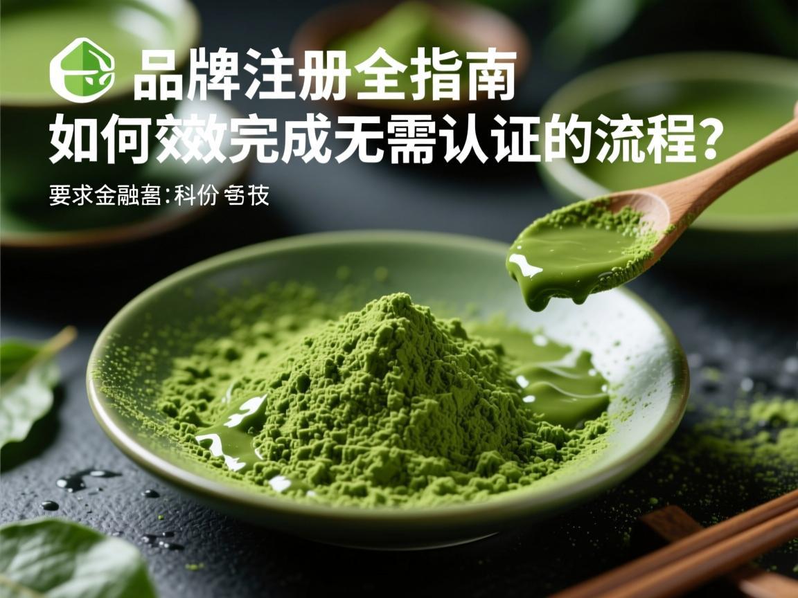 抹茶品牌注册全指南，如何高效完成无需认证的流程？