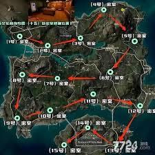 和平精英密室位置在哪