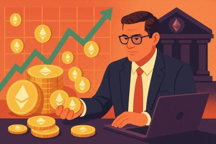 Bitmine 以太坊 2025 年累积量：324 万 ETH，占总供应量的 2.7%