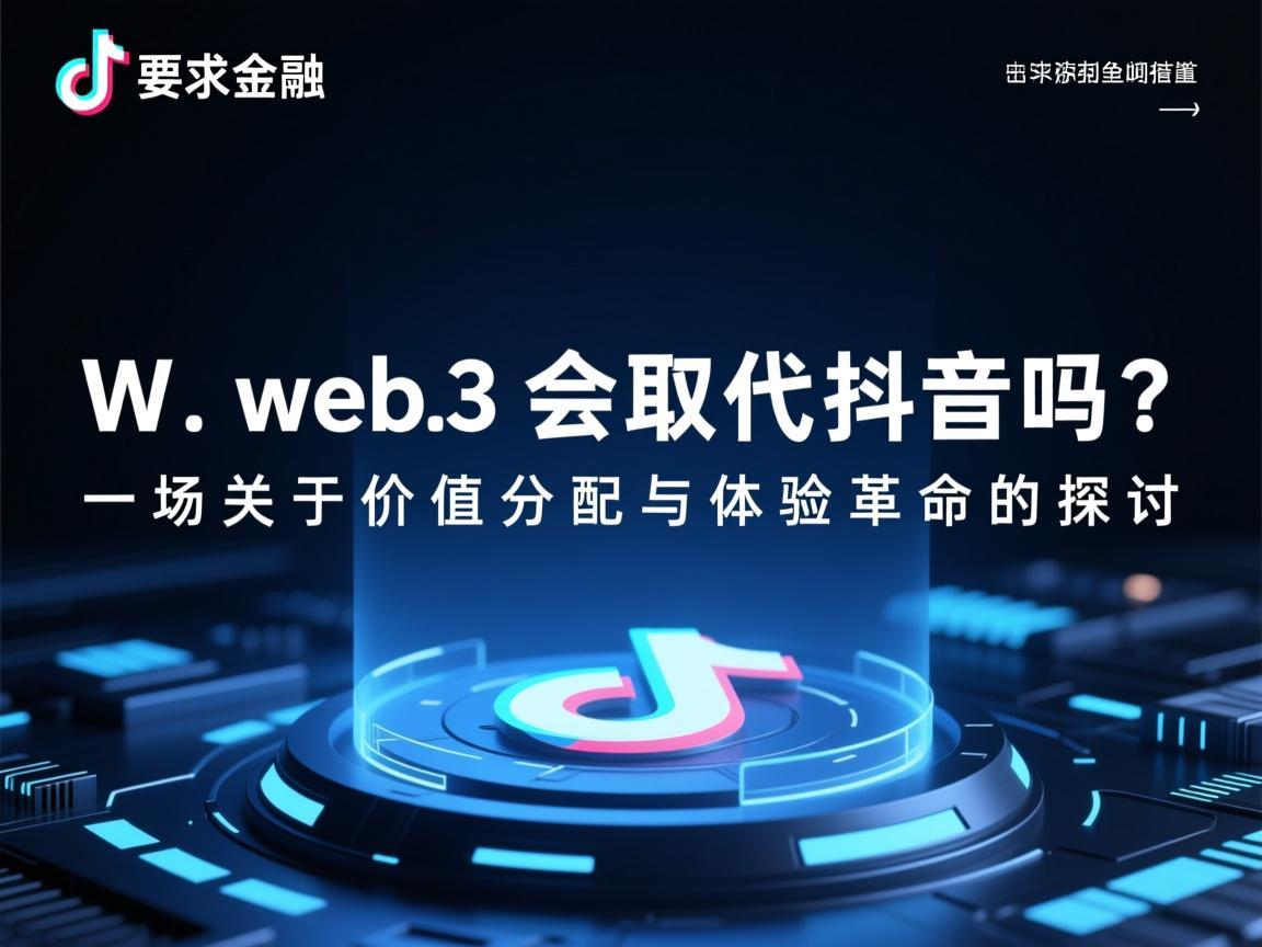 Web3会取代抖音吗 一场关于价值分配与体验革命的探讨