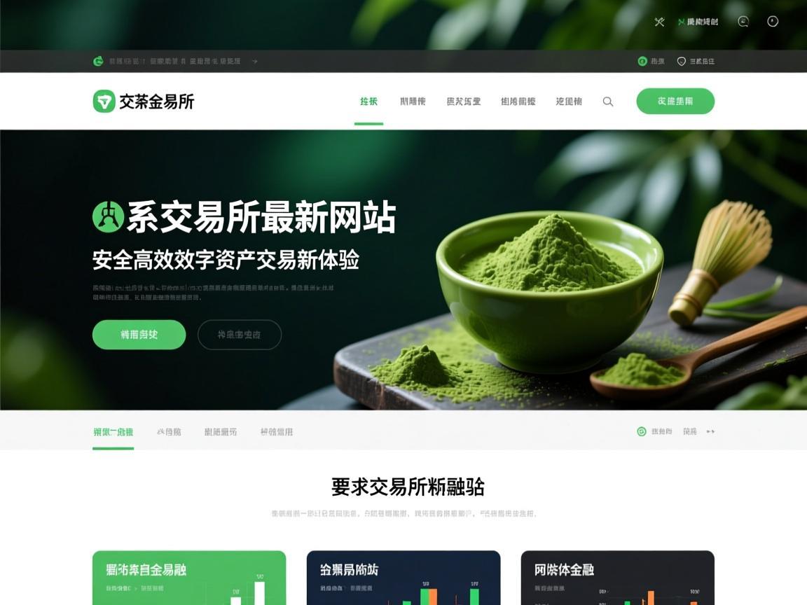 抹茶交易所最新网站，安全高效数字资产交易新体验