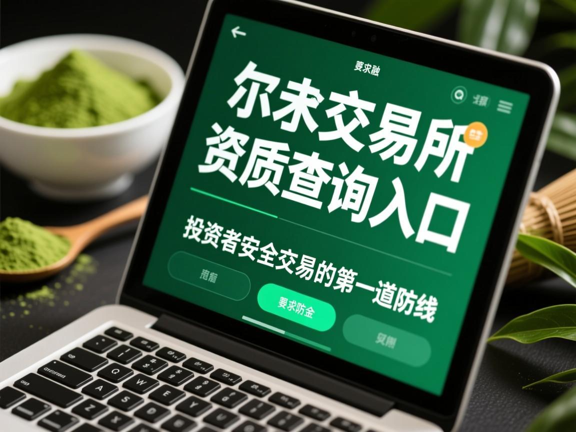 抹茶交易所资质查询入口，投资者安全交易的第一道防线