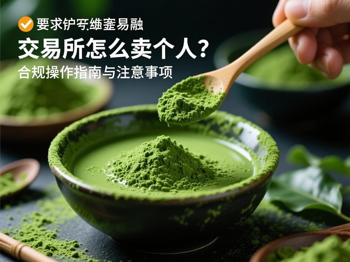 抹茶交易所怎么卖个人 合规操作指南与注意事项