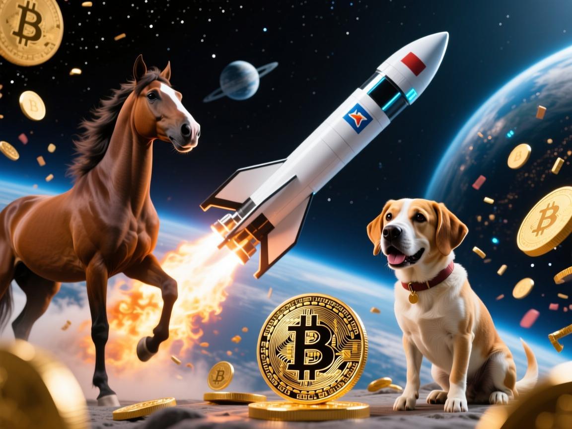 马斯克的火箭与狗狗币，一场太空冒险与加密狂欢的交织