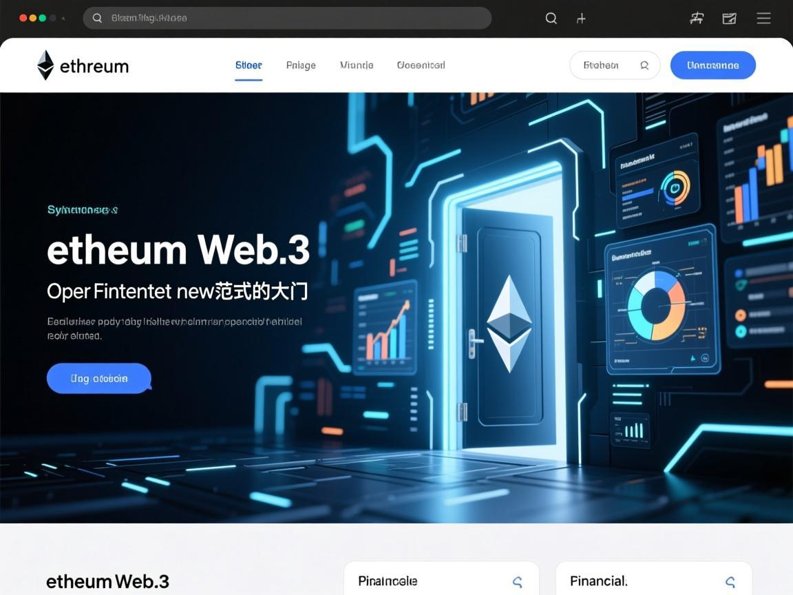 以太坊Web3网页，开启互联网新范式的大门