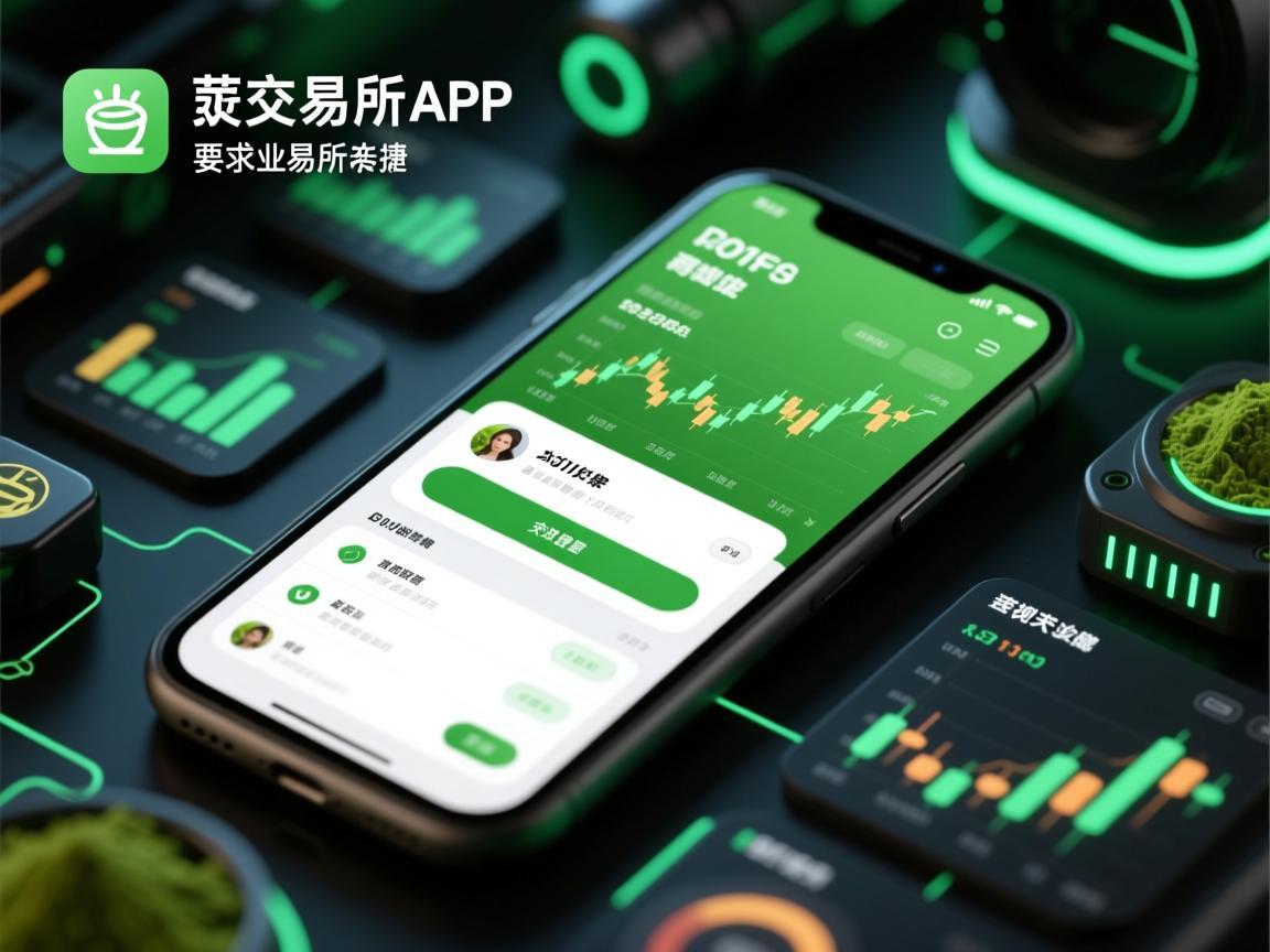 抹茶交易所APP图片，视觉化呈现专业与便捷