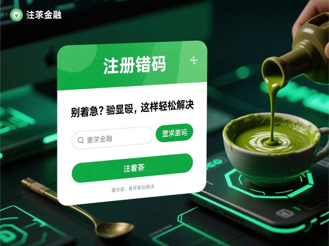注册抹茶显示验证码错误 别着急，这样轻松解决