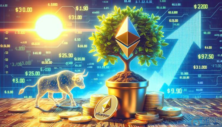 以太坊在下跌中得到支撑——买家积蓄力量，准备下一轮上涨