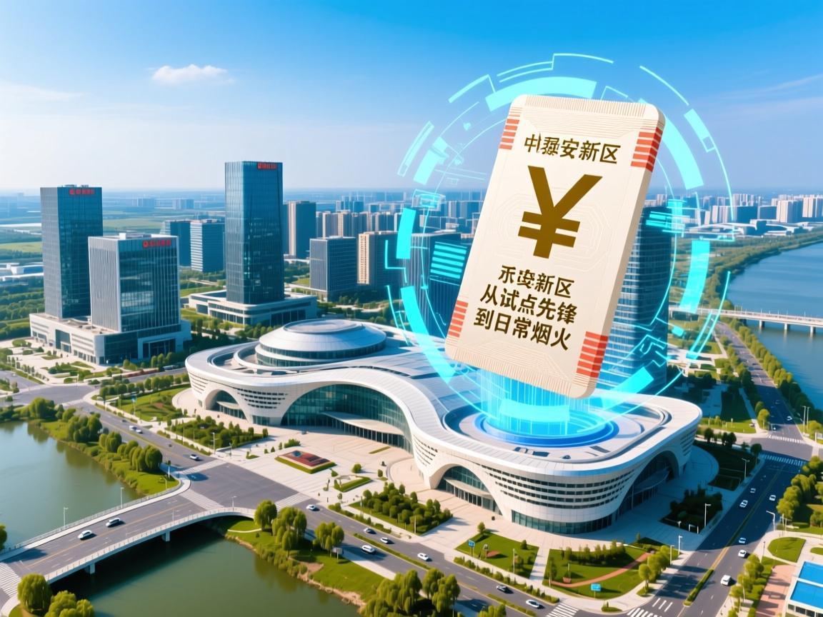 雄安新区与数字人民币的缘分，从试点先锋到日常烟火