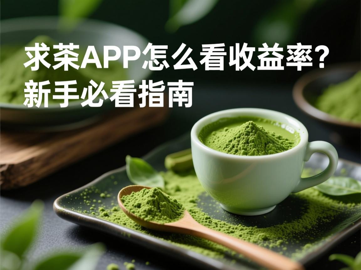 抹茶APP怎么看收益率 新手必看指南