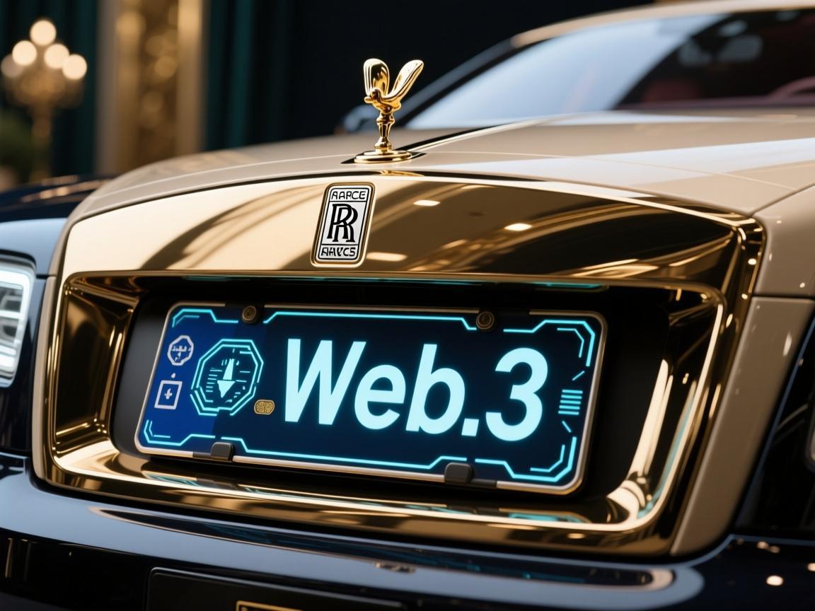 当百年贵族遇上Web3，劳斯莱斯数字车牌的科技跃迁