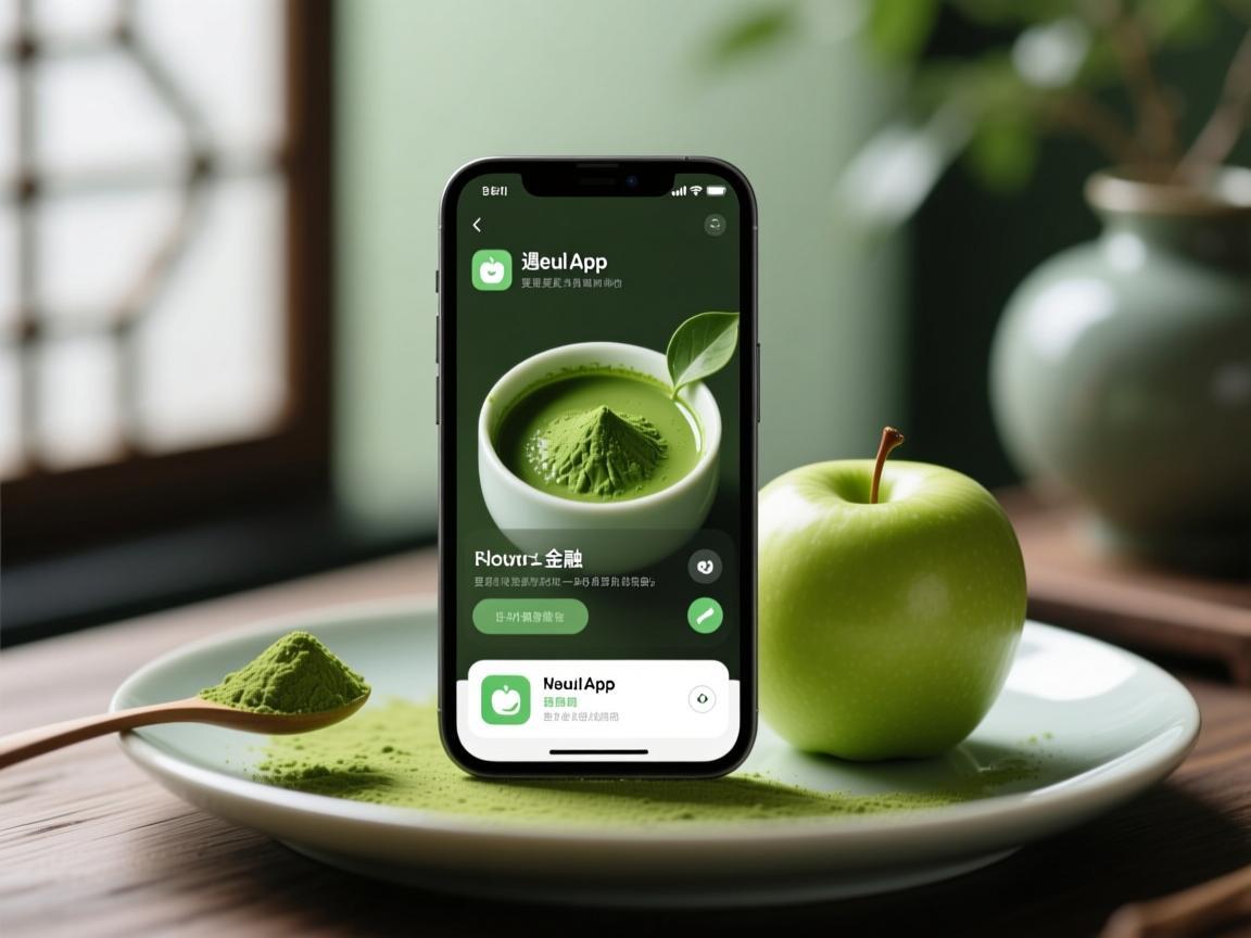 当抹茶遇见苹果App，一场东方雅致与科技极简的邂逅