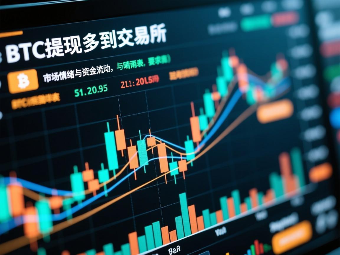 BTC提现多到交易所，市场情绪与资金流动的晴雨表