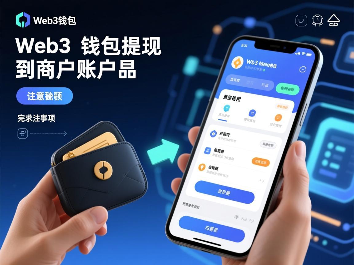 Web3钱包提现到商户账户，完整流程与注意事项