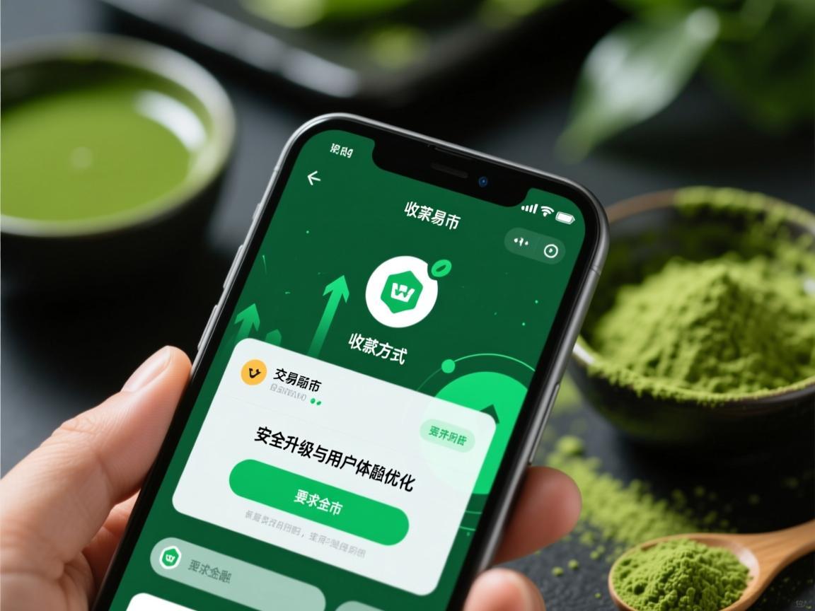 抹茶交易所收款方式修改，安全升级与用户体验优化