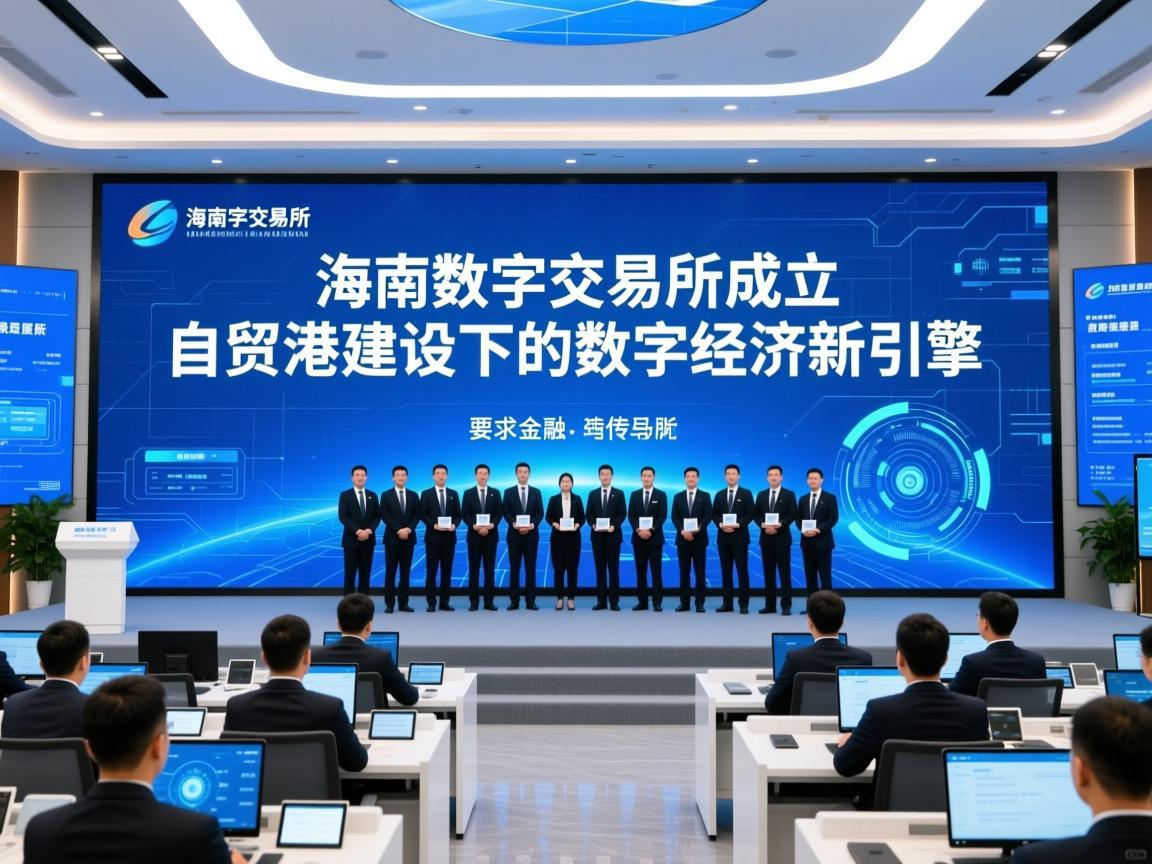 海南数字交易所成立，自贸港建设下的数字经济新引擎