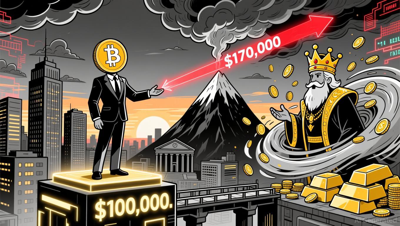 比特币迈向 17 万美元之路：机构投资者采用时代下黄金支撑的牛市案例