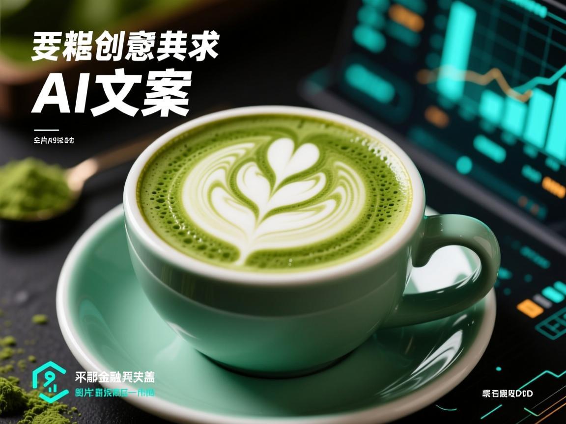 当抹茶奶盖遇上AI文案，图片与文字的创意共振
