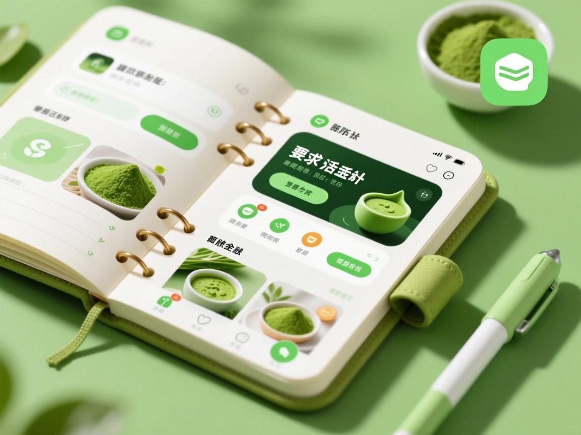 抹茶手账app，记录生活的清新绿意