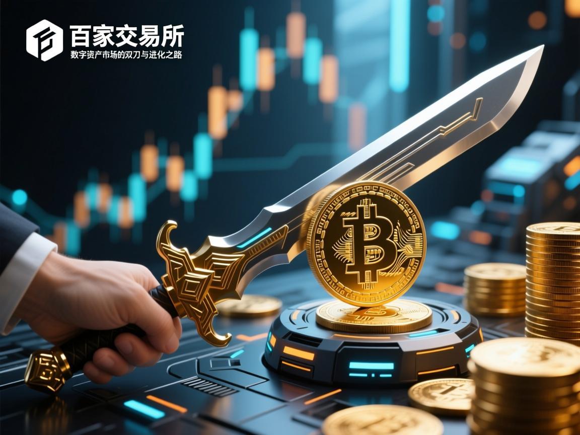 百家交易所，数字资产市场的双刃剑与进化之路