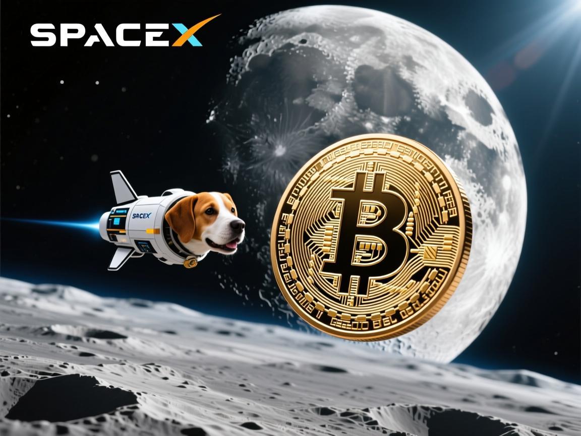 SpaceX将把狗狗币带到月球，加密货币的太空征途新篇章