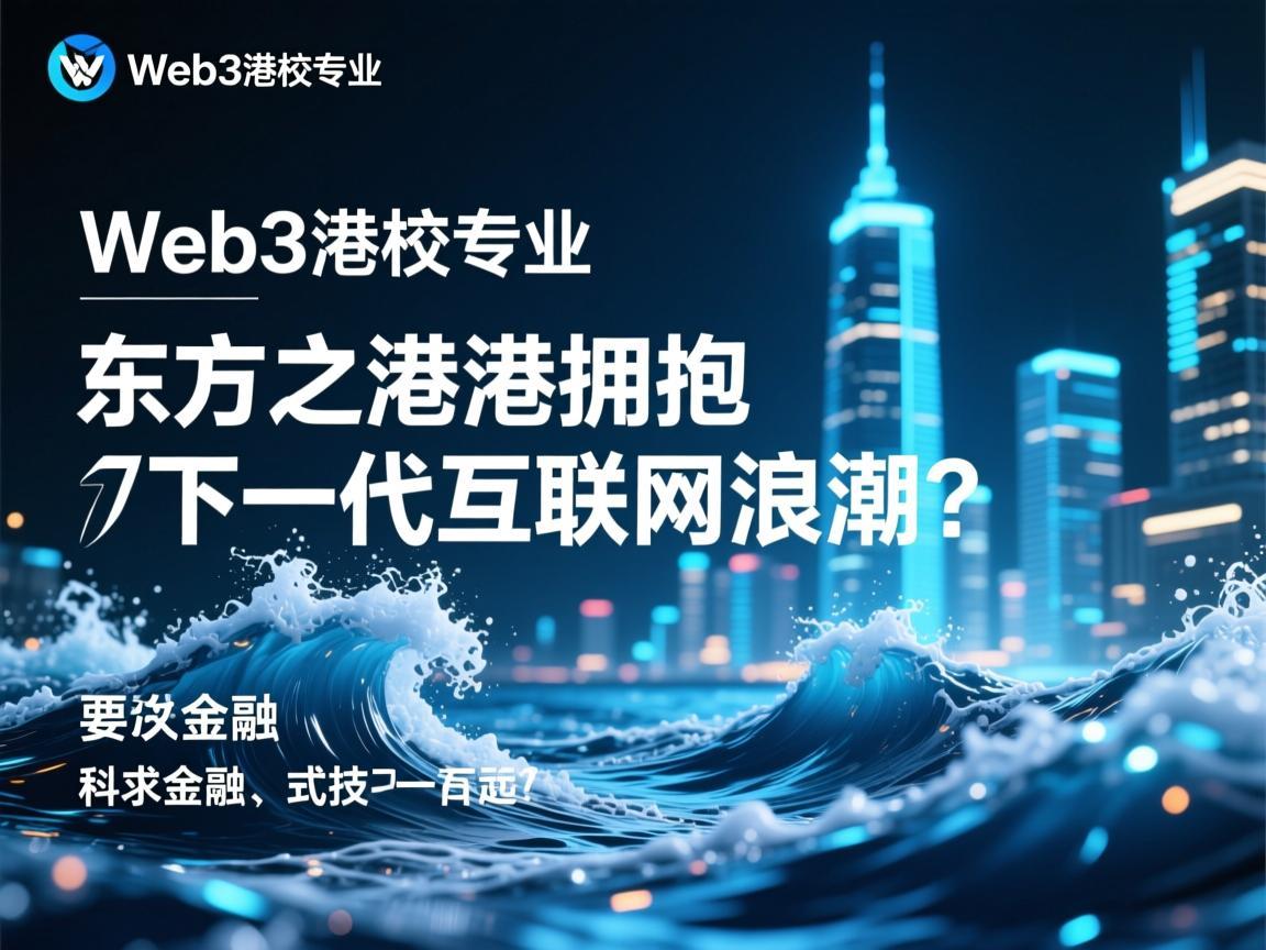 Web3港校专业，当东方之珠拥抱下一代互联网浪潮