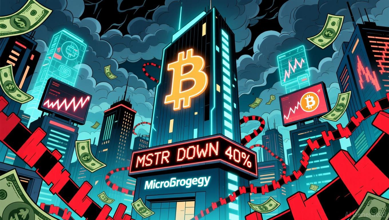 今日比特币新闻：MicroStrategy股价飞轮停滞：比特币买盘无法提振暴跌股价