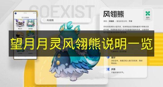望月 月灵风翎熊说明一览