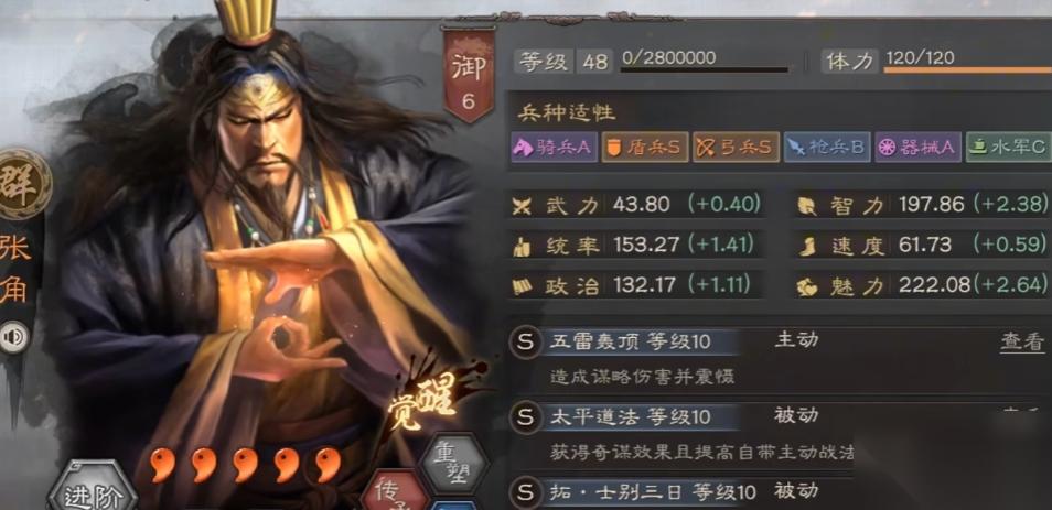 三国志战略版张角怎么玩