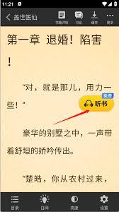 饭团追书app如何听书