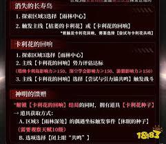 恋与深空卡利花的回响秦彻100%攻略是什么