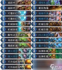 炉石传说暗影崛起机械猎卡组怎么搭配