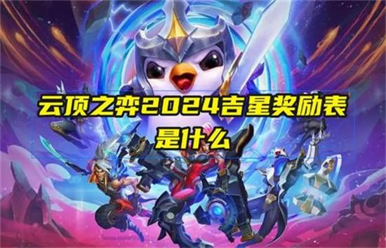 2024云顶之弈最新版本吉星有什么奖励 2024云顶之弈吉星奖励表及机制一览表