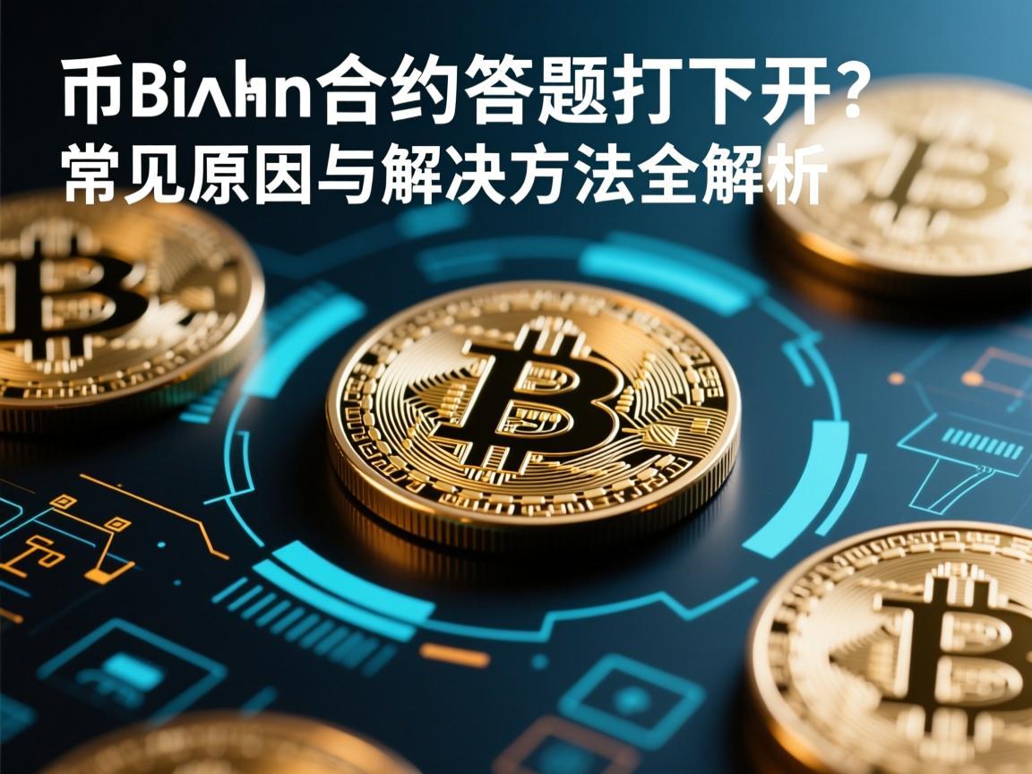 币安合约答题打不开 常见原因与解决方法全解析