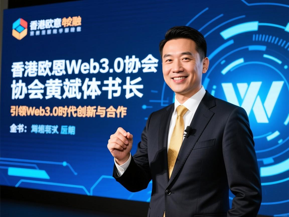 香港欧意Web3.0协会黄斌秘书长，引领Web3.0时代创新与协作